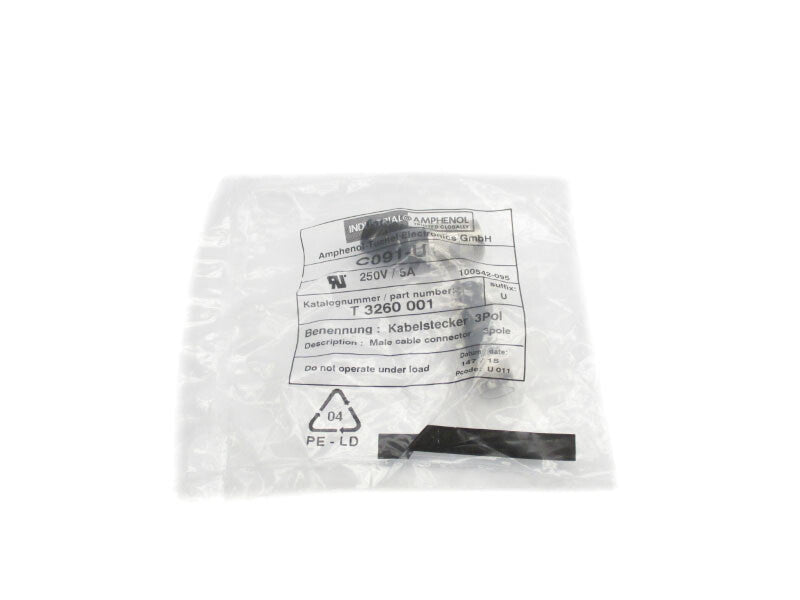 AMPHENOL T3260001 250V 5A NSMP