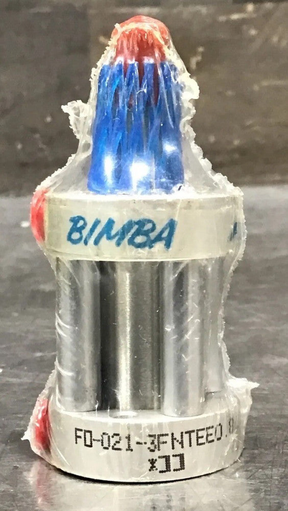 BIMBA FLAT-1 FO-021-3fntee0.812 PNEUMATIC CYLINDER Nos Surplus