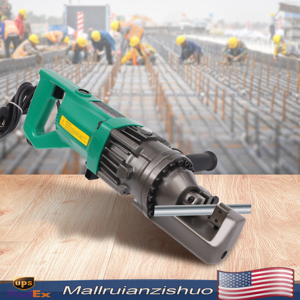 4-16mm Electric Rebar Cutter RC-16 800W 5/8" Electric Hydraulic Dedicated Bender
