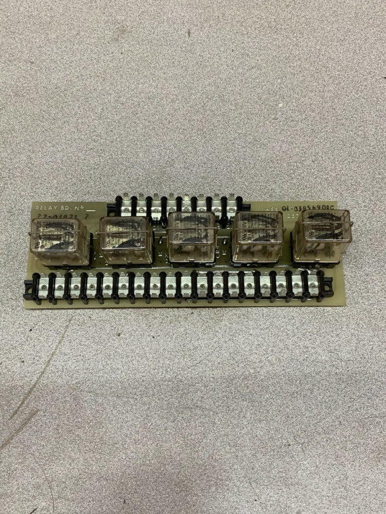 NEW 01-03854901C CIRCUIT BOARD ASSEMBLY 357382 RELAY BOARD 77-01821