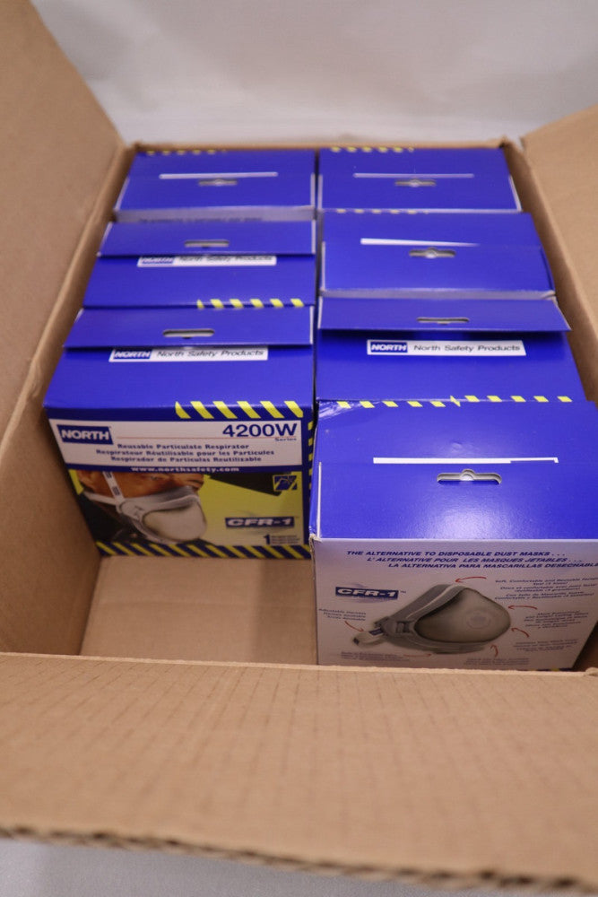LOT OF 7 NORTH PAPR & SAR Assembly 4200MW RESPIRATORY PROTECTION STOCK H405