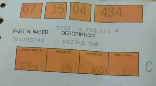 2-NEW NOZZLE CAP - 700745742