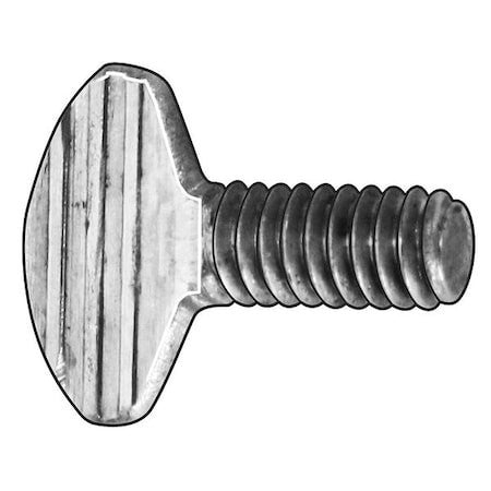 Zoro Select Tsi0310150p0-005P Thumb Screw, 5/16"-18 Thread Size, Spade, Zinc
