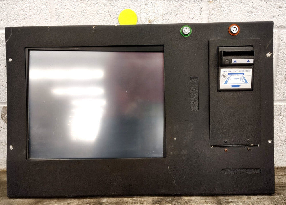 SELF-SERVICE INTERACTIVE TERMINAL W/GVISION 17" TOUCH SCREEN & BILL VALIDATOR