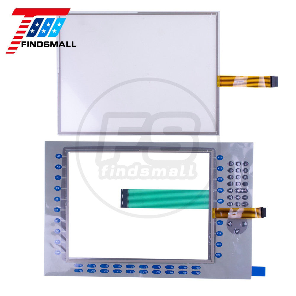 Touch Screen & Membrane Keypad for 2711P-B15C4D7 2711P-B15C4D2 2711P-B15C4D1