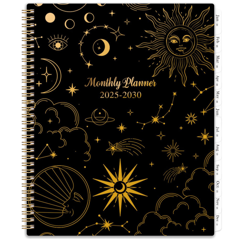 2025-2030 Monthly Planner/Calendar - 5 Year Monthly Planner 2025-2030 from JU