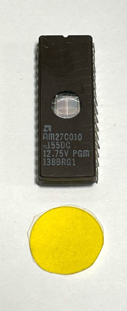 ADVANCED MICRO UV-ERASABLE PROM  AM27C010-155DC/T  32 PIN