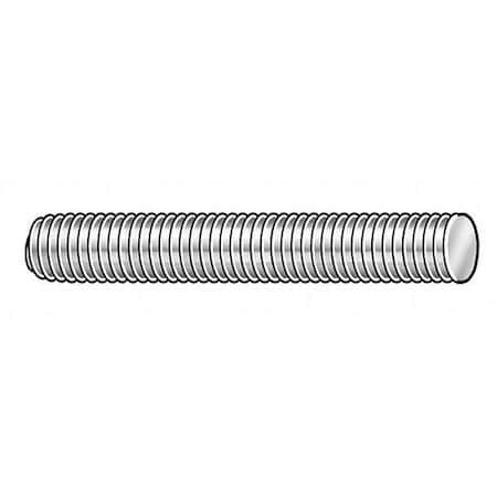 Zoro Select Studb70620400-004Bx Threaded Stud, Black Oxide, 4 Pk