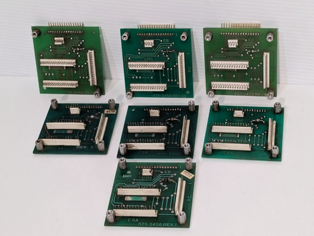 Bell & Howell 825-3458 interface PCB board, multiple headers/connectors, REV 1/2