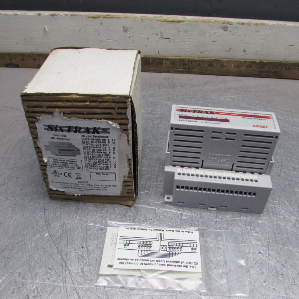 SIXNET  ST-DI-024V-08 , SixTRAK DIGITAL 8 ch INPUT, NEW IN BOX! MAKE OFFER!
