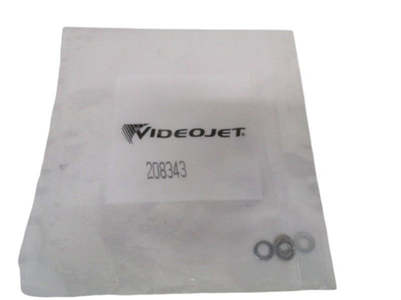 VIDEOJET 208343 FLAT WASHER (PKG OF 4) NSMP