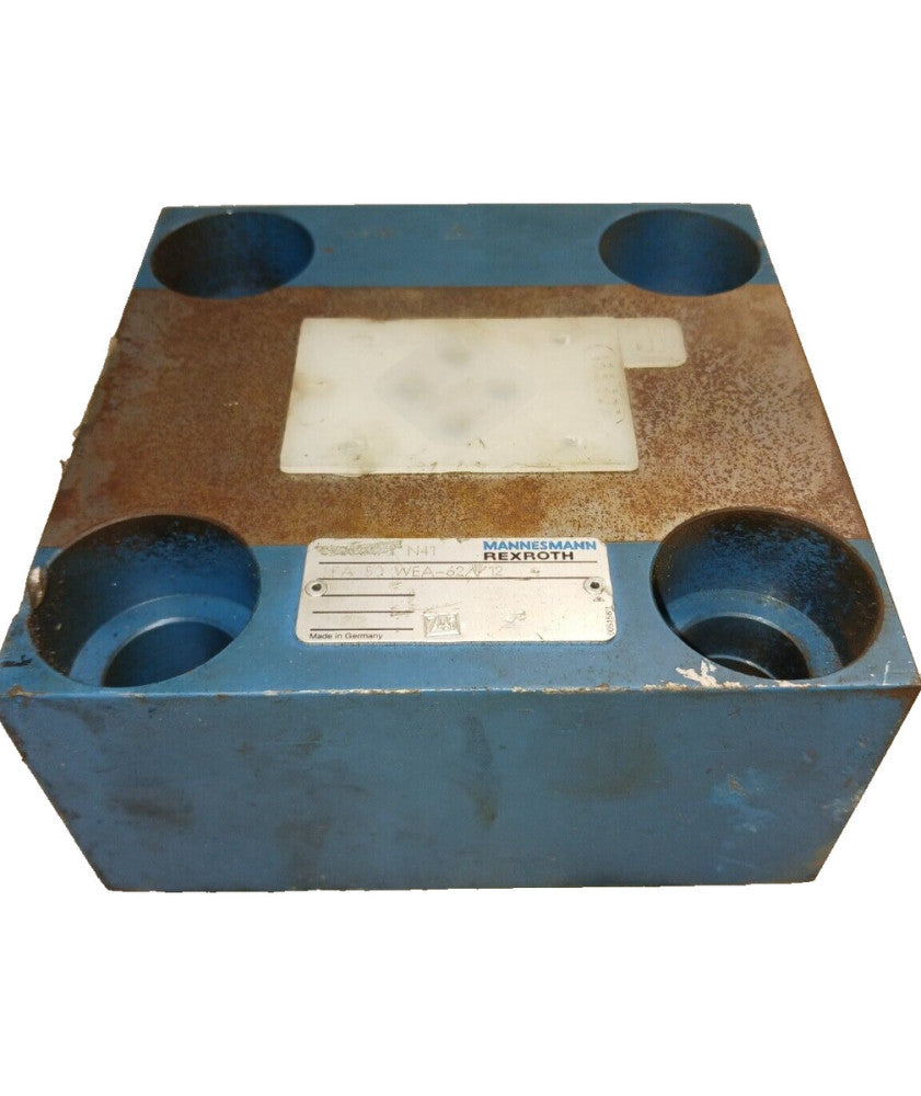 NEW REXROTH LFA-50-WEA-62/V/12 HYDRAULIC MANIFOLD BLOCK 5-1/2" X 5-1/2" X 2-3/4"
