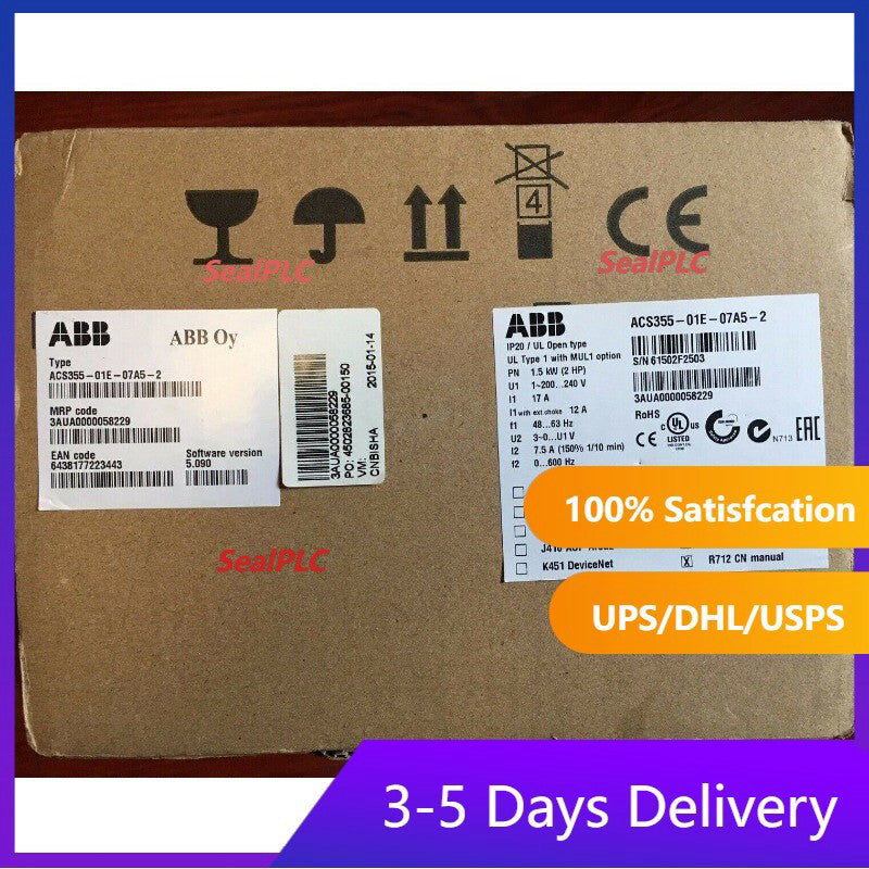 one new abb ACS355-01E-07A5-2 INVERTER MICRO DRIVE Brand New US Free TAX