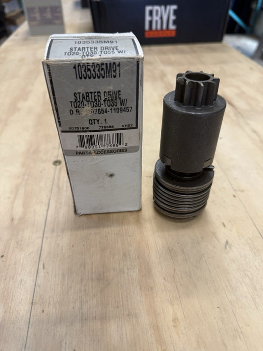 1035335M91 - A New Starter Drive For A Massey Ferguson TO20, TO30, TO35 Tractors