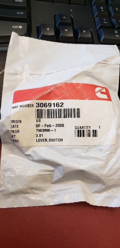 NEW OEM CUMMINS 3069162 | LEVER,SWITCH  ( A1-4B)