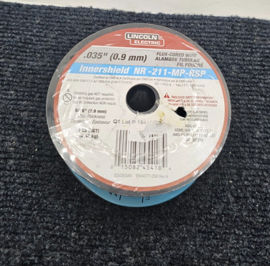 Lincoln Electric ED030584 .035" Innershield NR-211-MP-RSP Flux-Cord Welding Wire