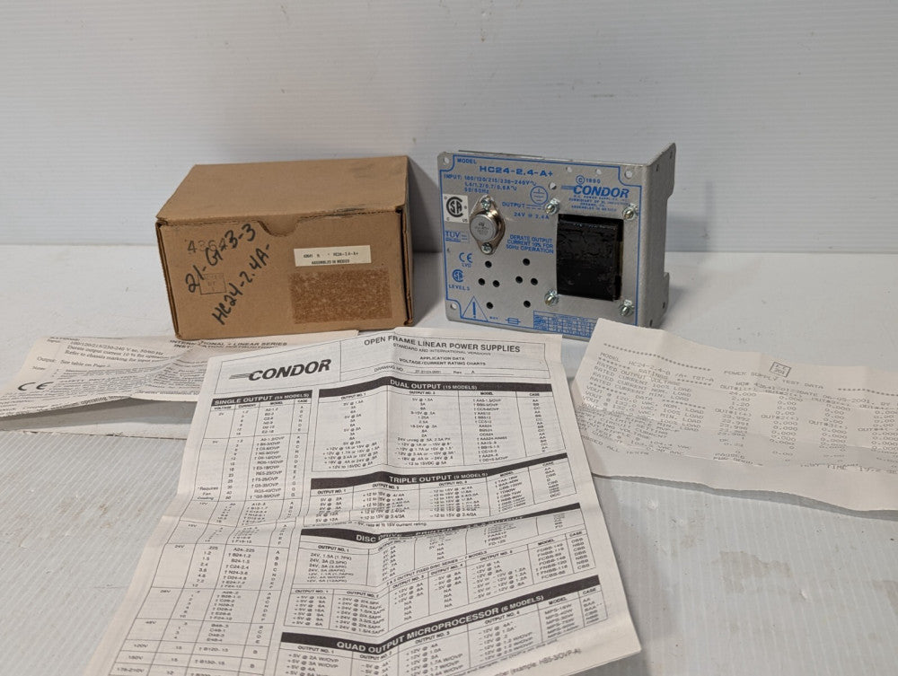Condor HC24-2.4-A+ Power Supply+Returns