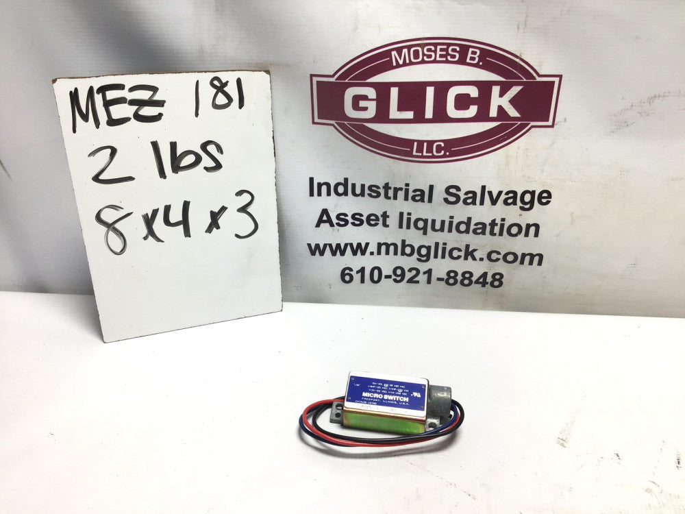 Honeywell 17MA 41 252/250 VAC micro switch