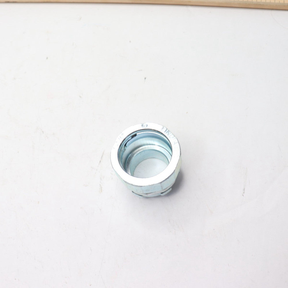 American Fitting Compression Connector w/ Insulated Throat Steel 1-1/4"