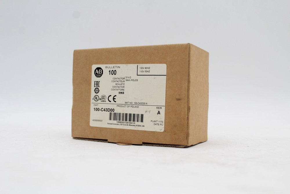 Allen-Bradley 100-C43D00 3-Pole Contactor Module