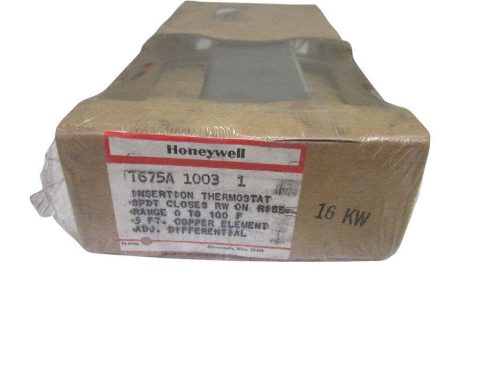 HONEYWELL T675A 1003 1 INSERTION THERMOSTAT NSMP