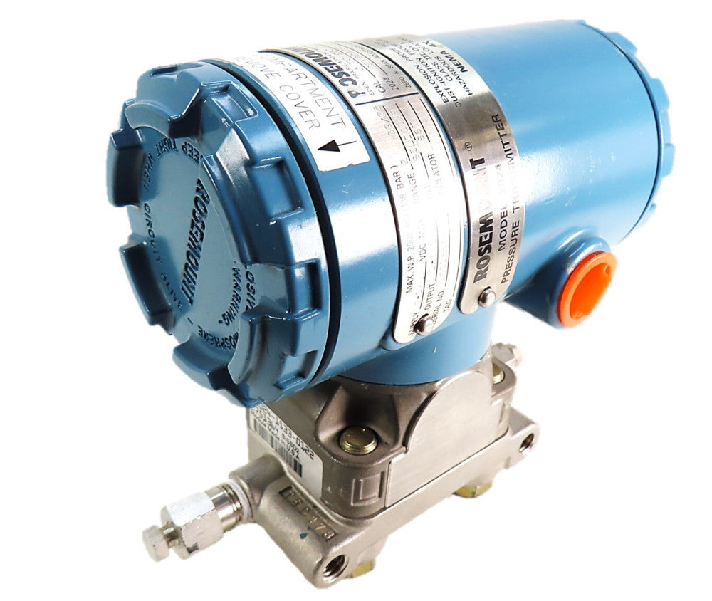 Rosemount 2024 D2M22A2S1E5 Differential Pressure Transmitter 0-250in. H2O NEW