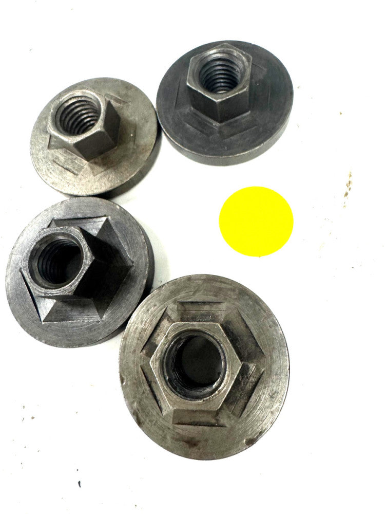 THREADED WASHER NUT LOT OF 4
