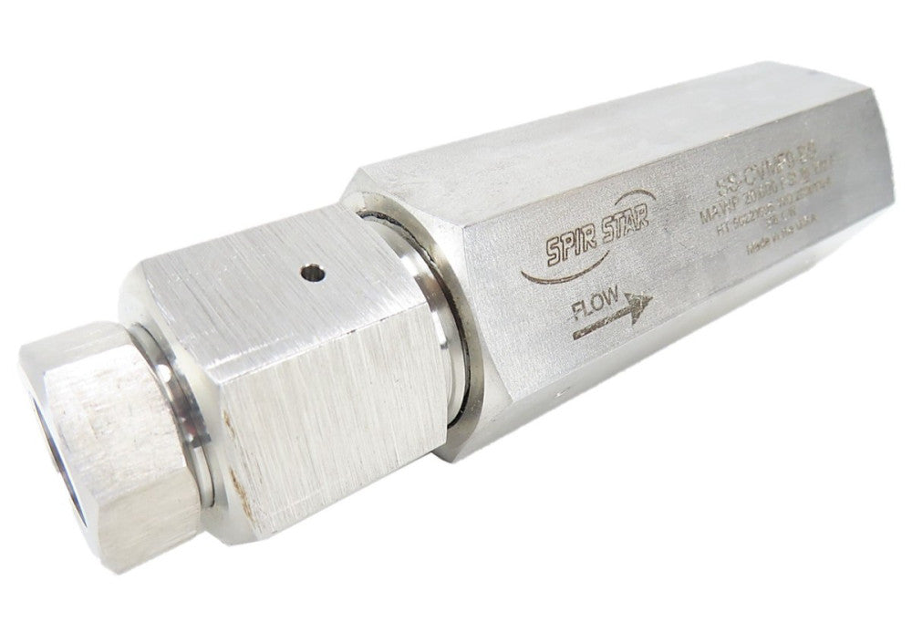 Spir Star SS-CVMF9-BS Ball Seated Stainless Steel Check Valve 20,000PSI NEW