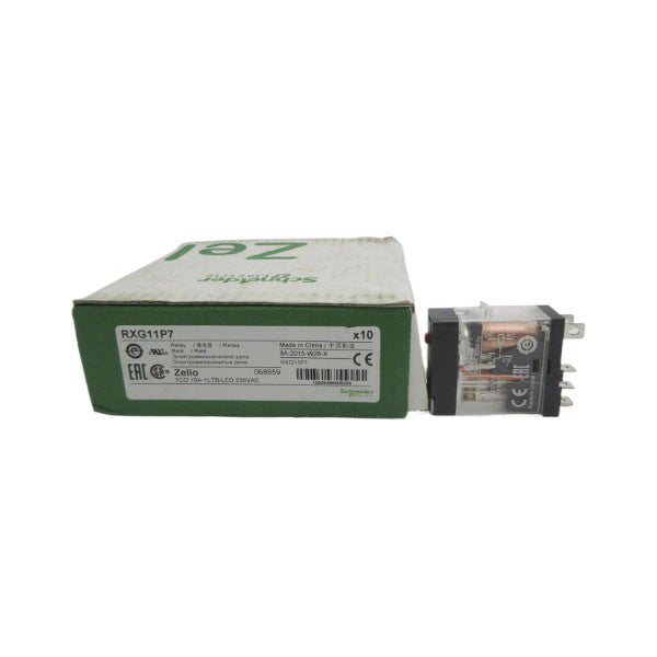 SCHNEIDER ELECTRIC RXG11P7 230VAC 10A (PKG OF 10) NSMP