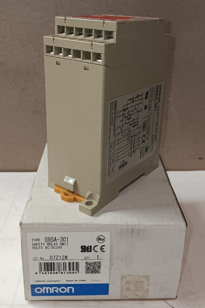 NEW OMRON G9SA-301 STI G9SA SAFETY RELAY UNIT 24V AC/DC