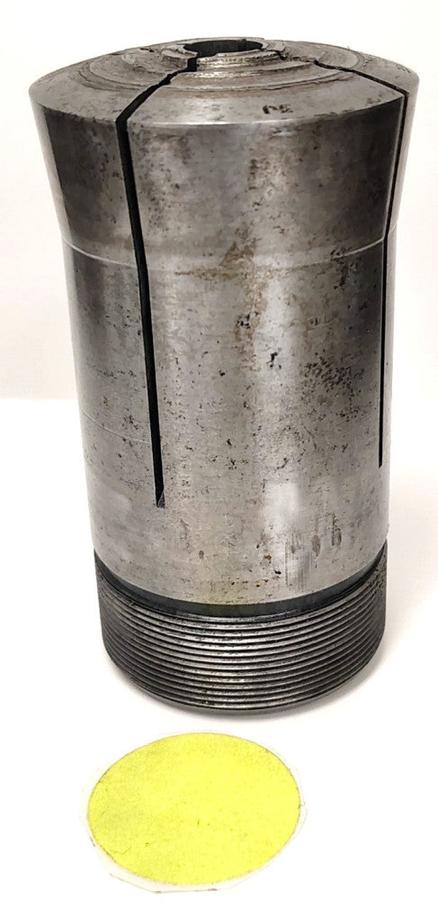 HARDINGE 3J 7/16" ROUND FRACTIONAL COLLET W/NYLON INSERT 4" OAL STEEL MATERIAL