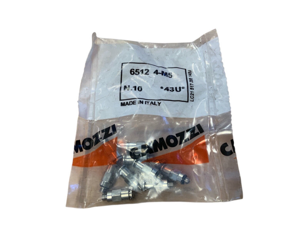 Camozzi 6512 4-M5 Kf2 Male Adapter 10PCS