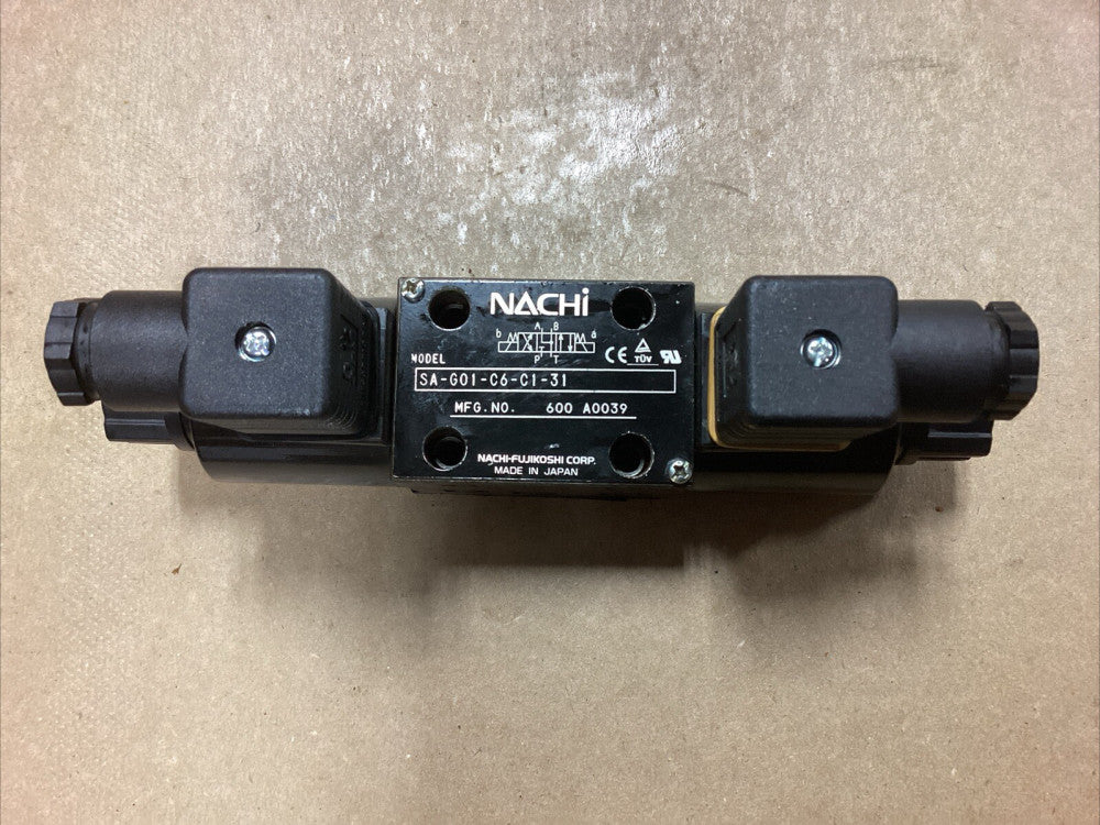 NACHI SA-G01-C6-C1-31 SOLENOID VALVE SAG01C6C131 Z20