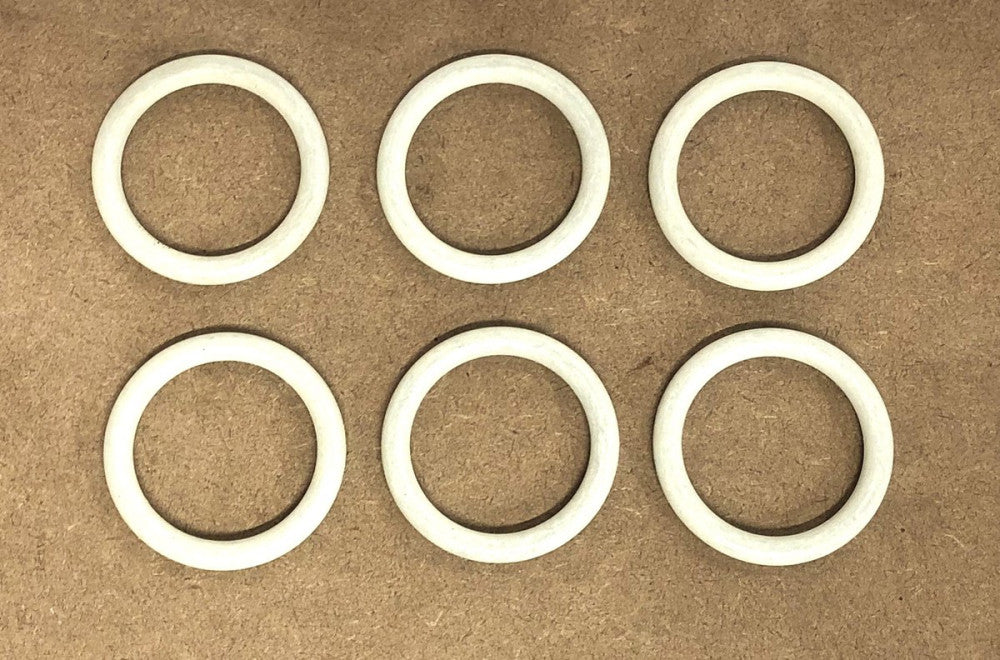 Unbranded 1.75X1.38 Inch O-Ring 0.19 Inch [Lot of 6] NOS