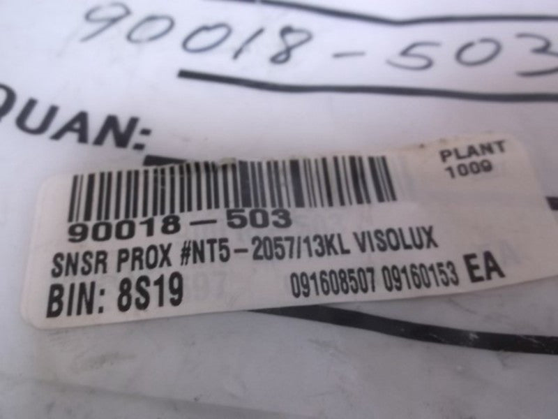 VISOLUX ELEKTRONIK NT5-2057/13KL PROXIMITY SWITCH  NSNP