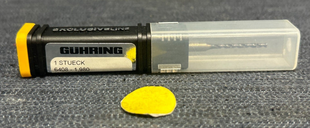 GUHRING STUECK DRILL BIT 6408-1,98   WM R-N