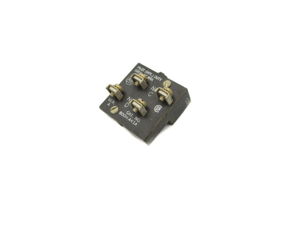 ALLEN BRADLEY 800H-AK1A SER. A UNMP