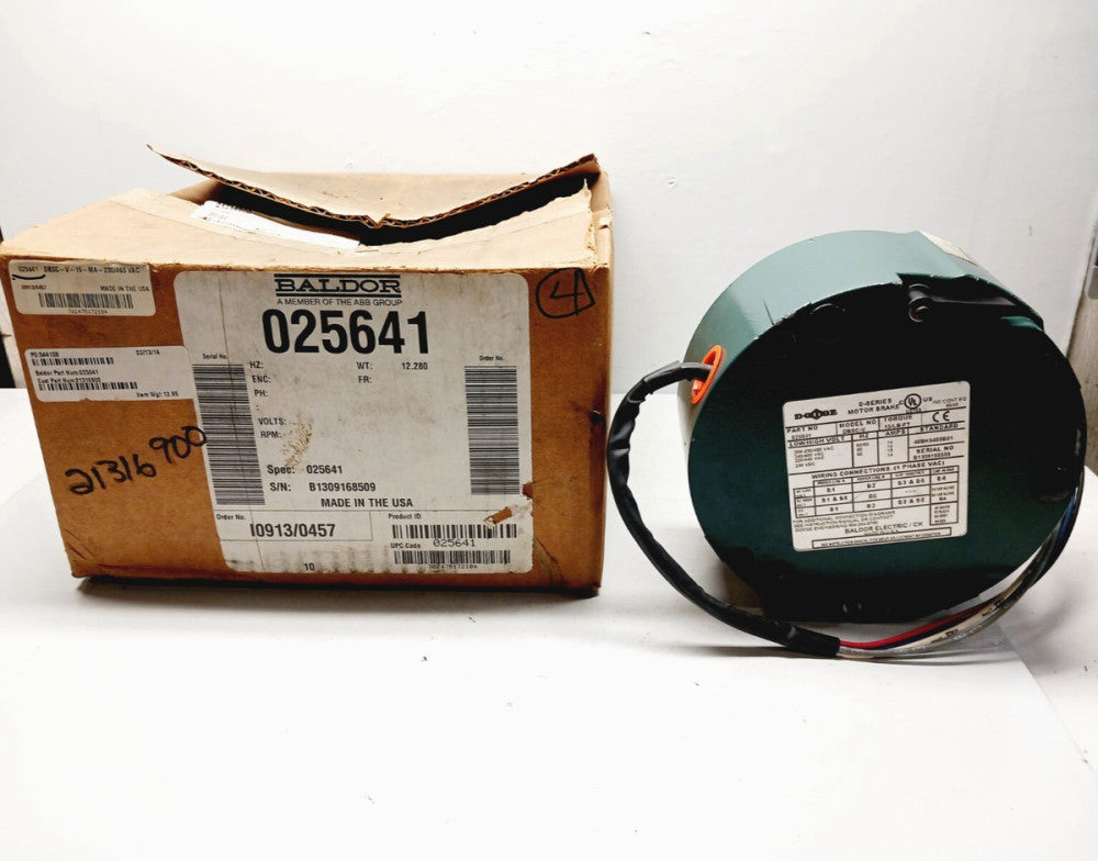 New Baldor D-Series Motor Brake Single Phase 230/460 VAC  025641 / DBSC-V-15-MA