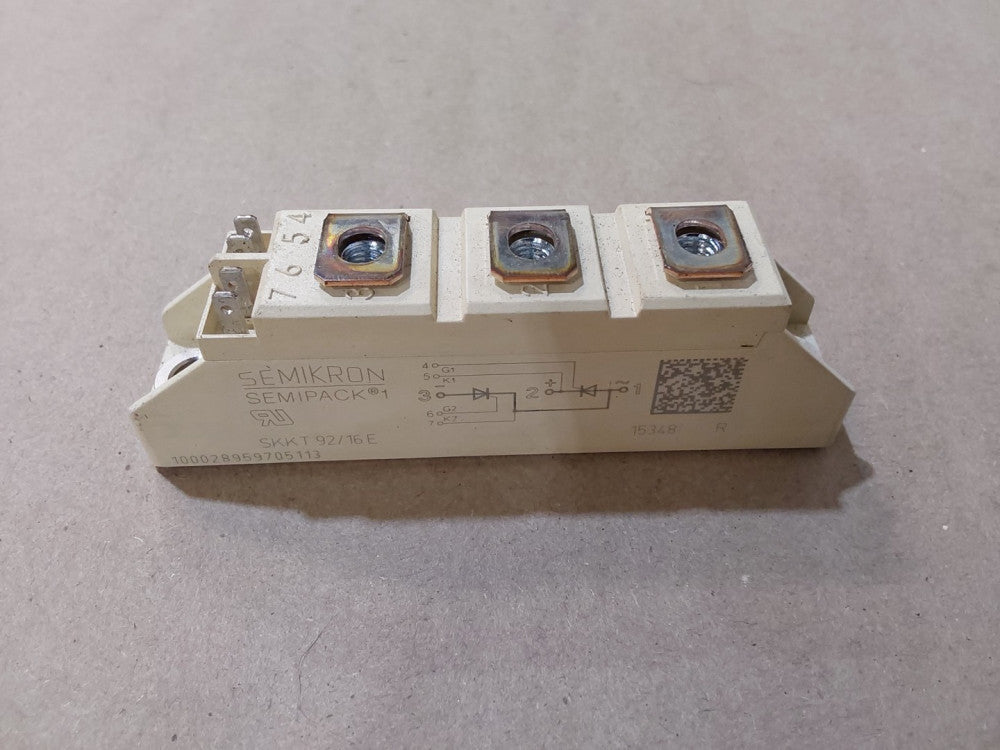 NEW SKKT 92/16E THYRISTOR DIODE MODULE SEMIKRON 