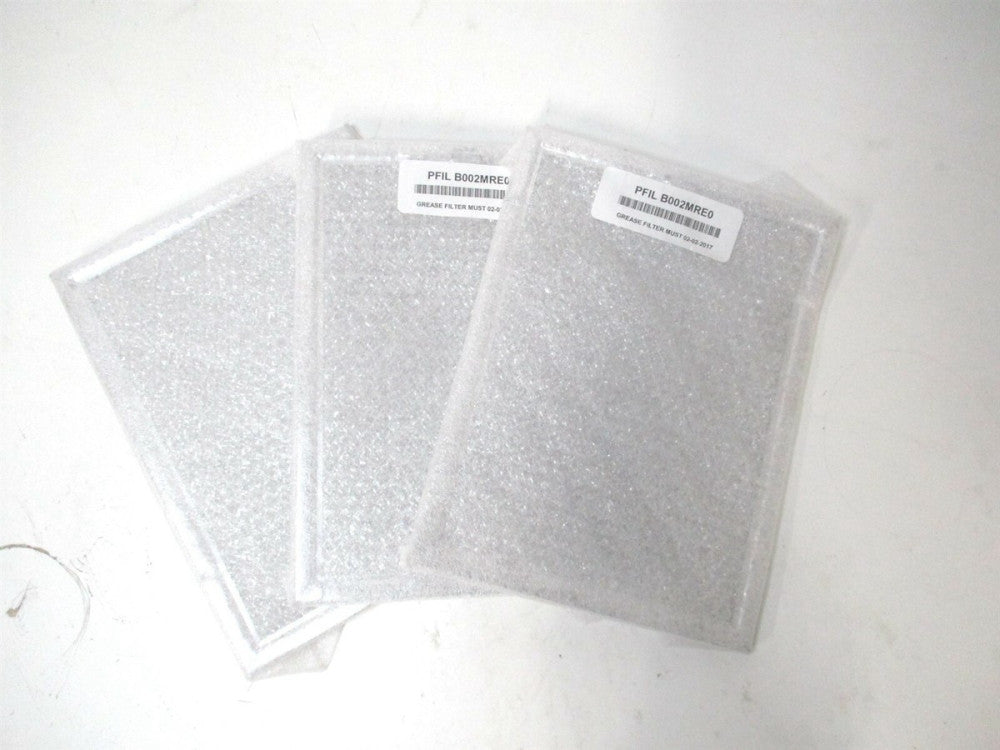 Sharp (PFIL-B002MRE0) Genuine OEM Microwave Grease Filter - Lot of 3