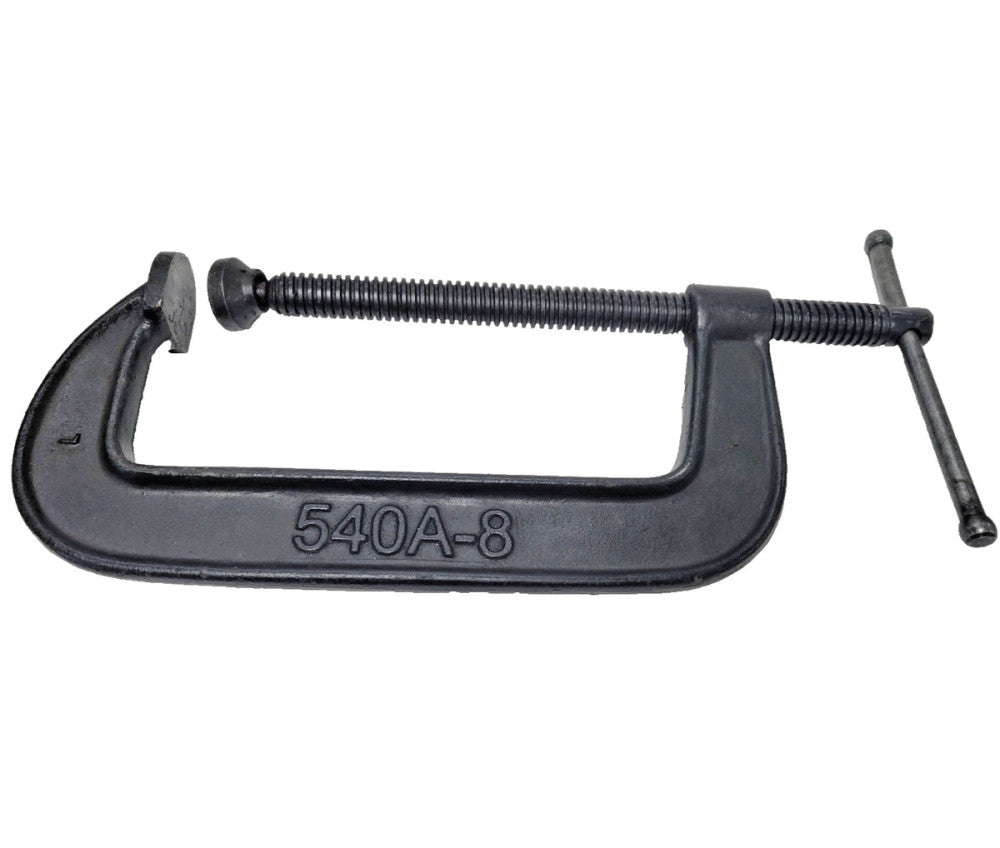 WILTON 540A-8 C-CLAMP JAW OPENING 8" THROAT DEPTH 3"