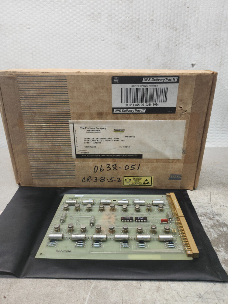 NEW IN BAG FOXBORO CIRCUIT BOARD ML3F80P-1