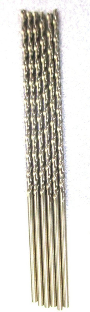 Chicago-Latrobe (45055) 1.5mm x 70mm 2-Flute RH Cobalt Taper Length Drill - 6 PC