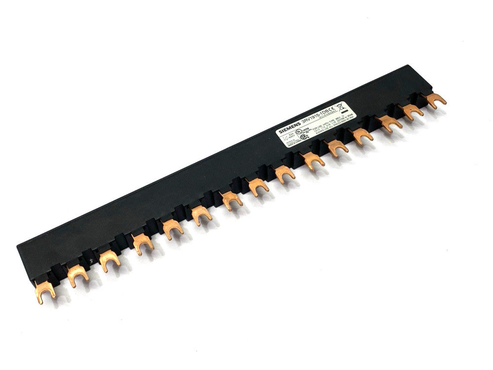 Siemens 3RV1915-1CB Busbar 3-Phase 600VAC 65A