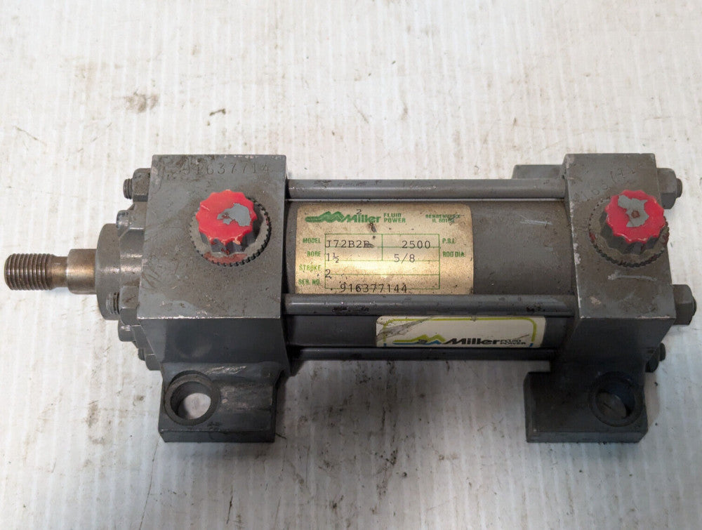 Miller J72B2_ Cylinder 1.5 bore,2 stroke,5/8 rod dia -Made in USA