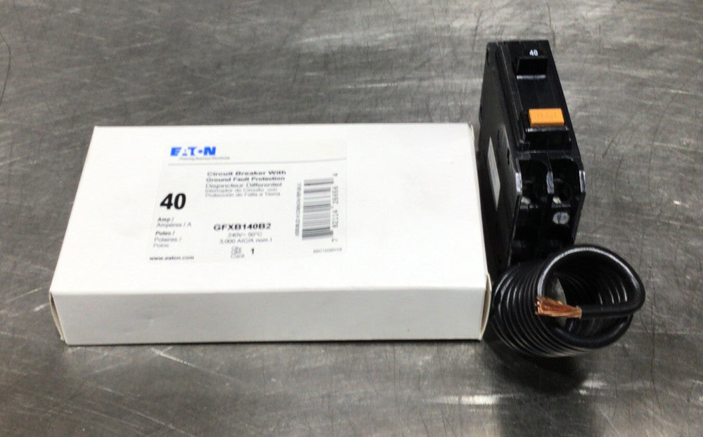 Eaton NSB GFXB140B2 Miniature Circuit Breakers (MCBs) GF 1P 40A 240V 50/60Hz 1Ph