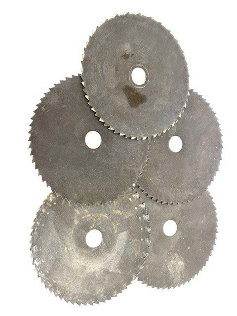 KETT TOOL COMPANY 157-86 3-1/2" X 60 SAW BLADE- 7/16" ARBOR LOT OF 5