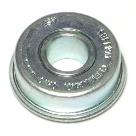 MIDWEST FASTENER 66622 7/16" x 1-1/8" Zinc Plated Steel Flange Bearings 3PK