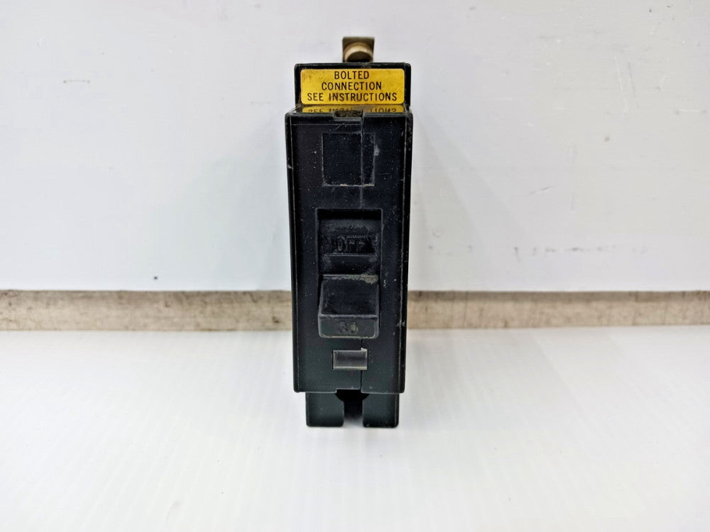 New Square D 30 Amp Bolt-On Circuit Breaker 1 Pole 277 VAC 65kA EHB14030