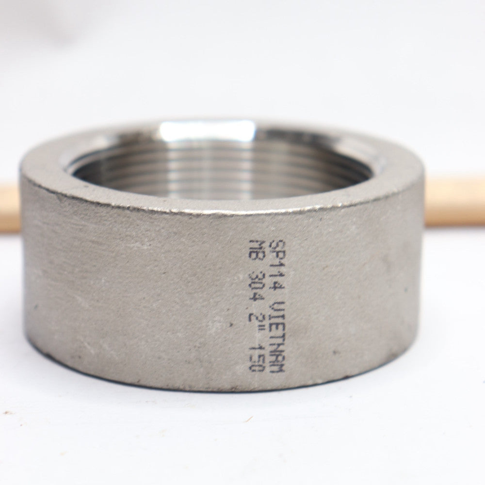 Straight Coupling 304 Steel  #150 2"